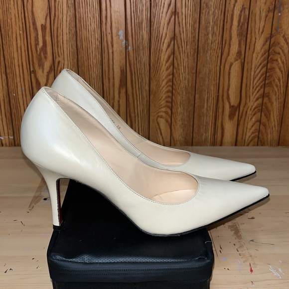 LUCIANO PADOVAN stiletto pointy toe heels (sz 38) - Picture 5 of 9